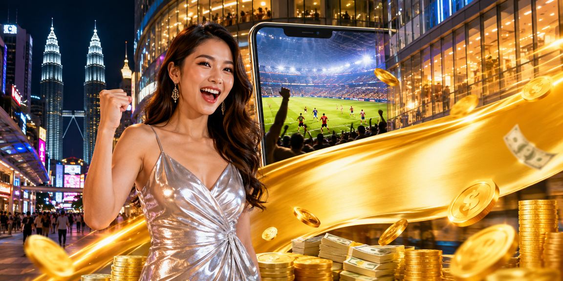 Pengguna Kuala Lumpur mendapat cashback bonus semasa bermain loteri dalam talian
