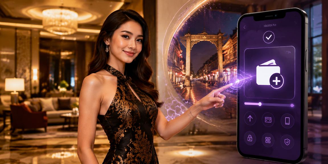 Proses deposit mudah alih untuk baccarat dalam talian gaya Melayu Melaka