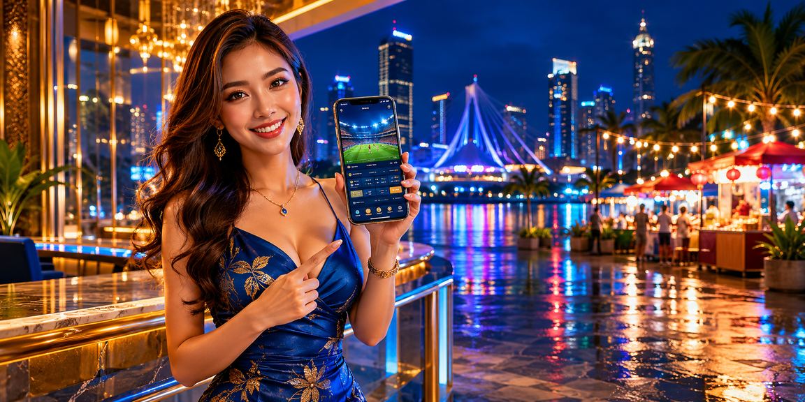 Aplikasi kasino dalam talian Malaysia dengan antaramuka Bahasa Melayu untuk baccarat