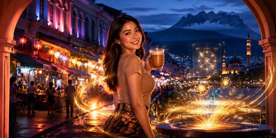 Pemain slot dalam talian dari Sabah menggunakan telefon pintar untuk akses permainan soi55